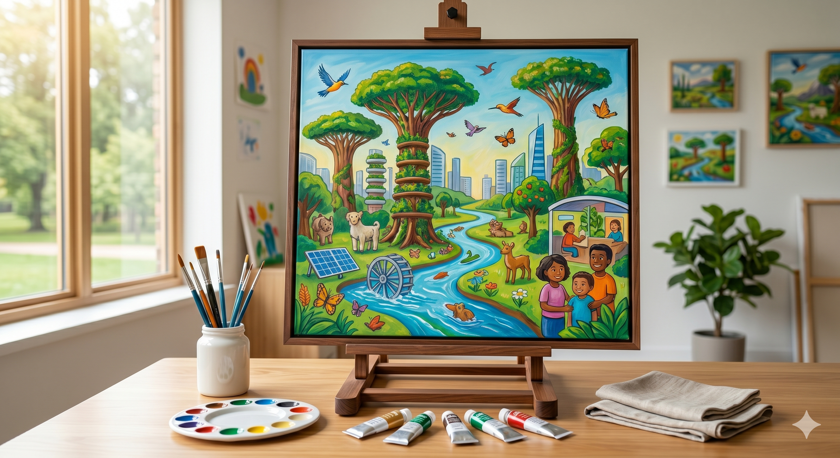 “Visions of Tomorrow”: Kids’ Climate Art Competition (June 13, Mason)