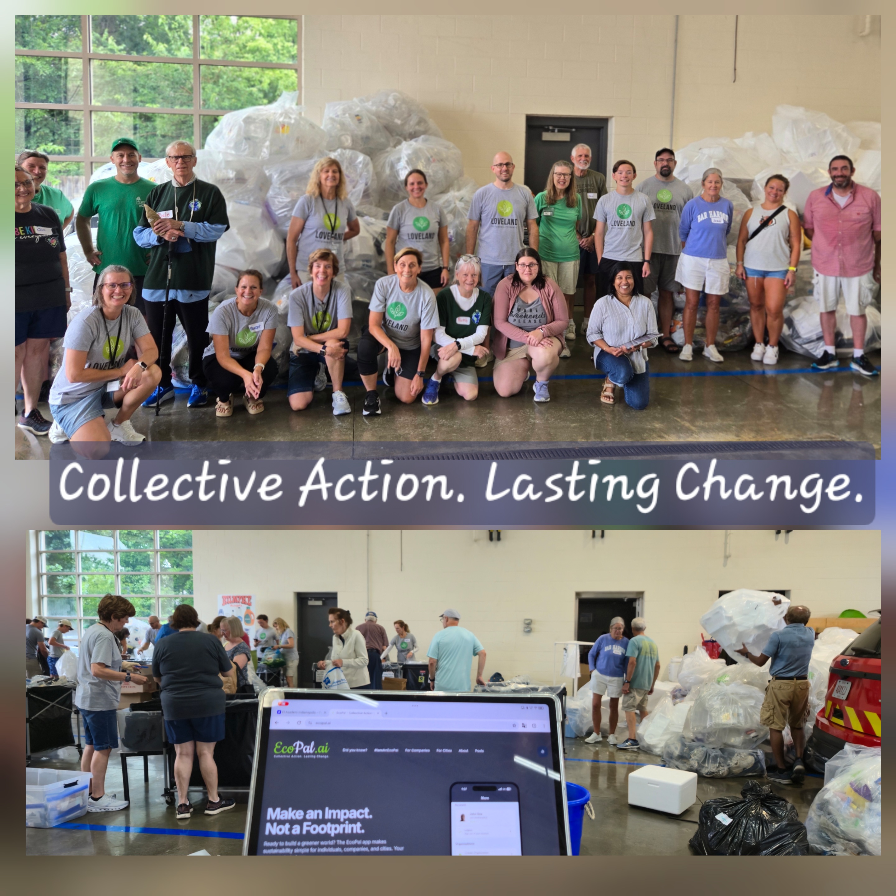 Rain Didn't Stop Symmes: 1,193 Pounds Recycled