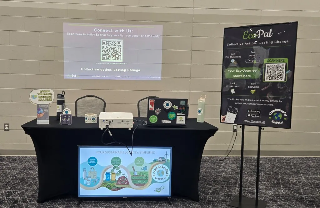 EcoPal booth at the Midwest Regional Sustainability Summit, Sharonville - June 12, 2026